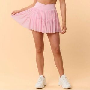 NWT! Blogilates Target X Popflex Viral Taylor Swift Ballerina Skort Pink Size XS